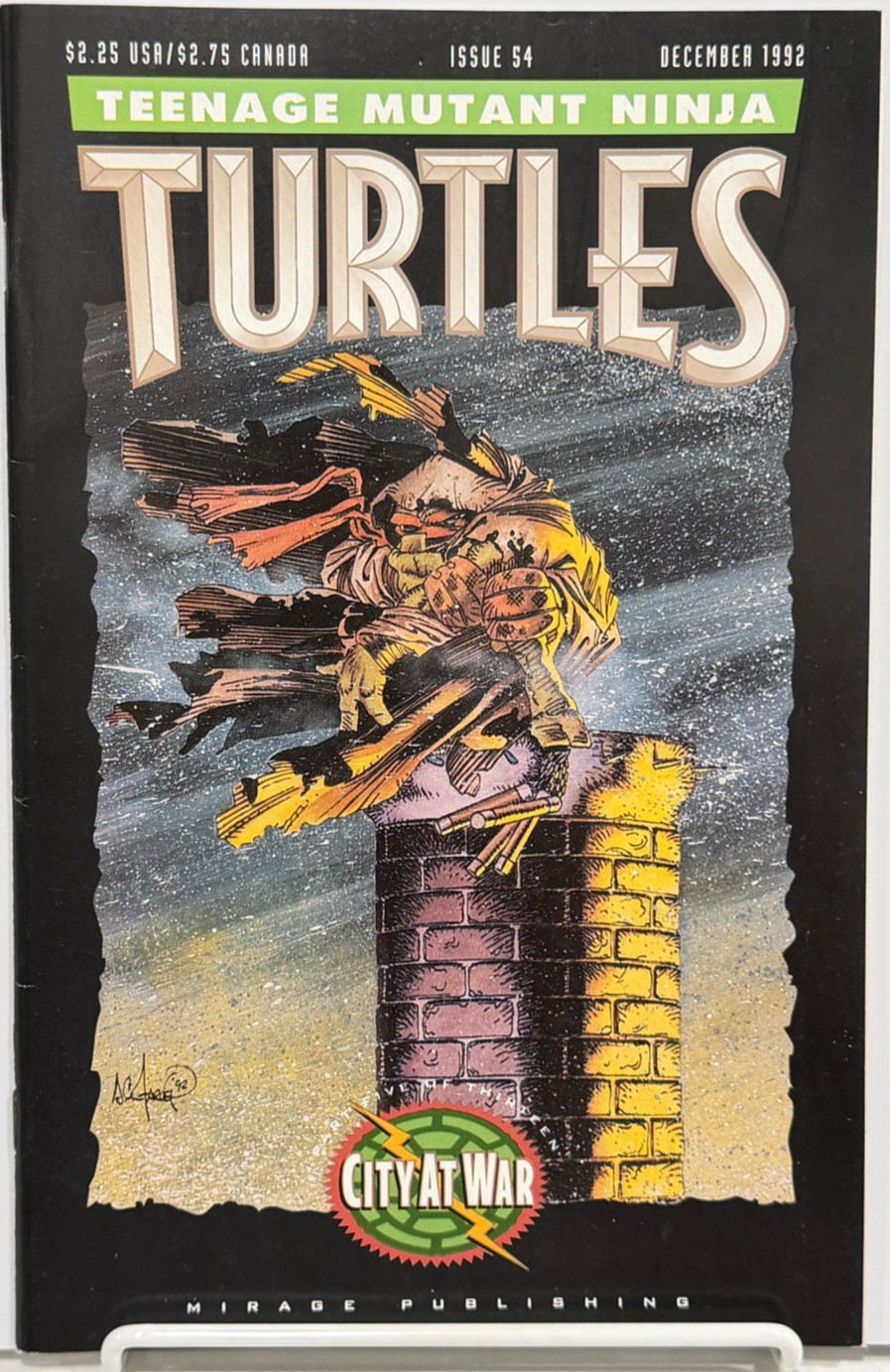 Teenage Mutant Ninja Turtles #54 (1992) City At War - 2nd Karai - FIRST PRINT