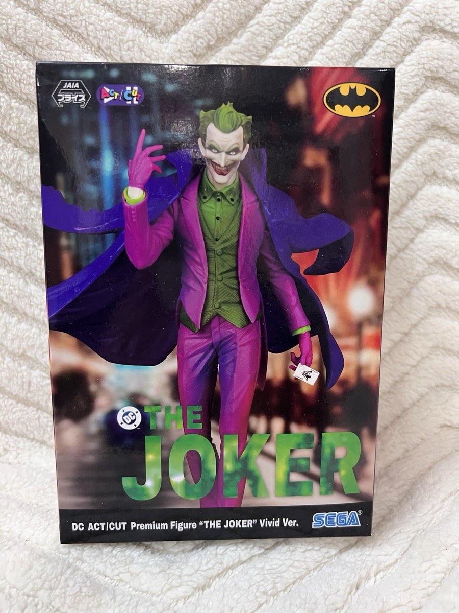 The Joker ACT/CUT Premium Figure Batman DC Sega Japan