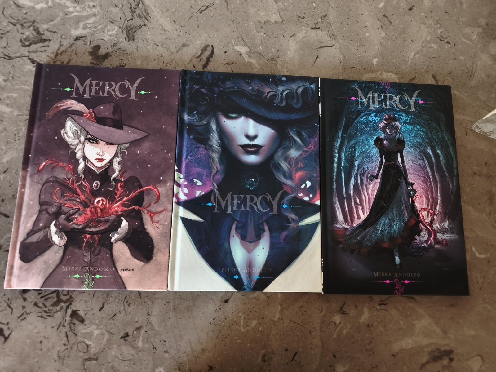 Mercy  Variant Completa  volumi cartonati copertina rigida