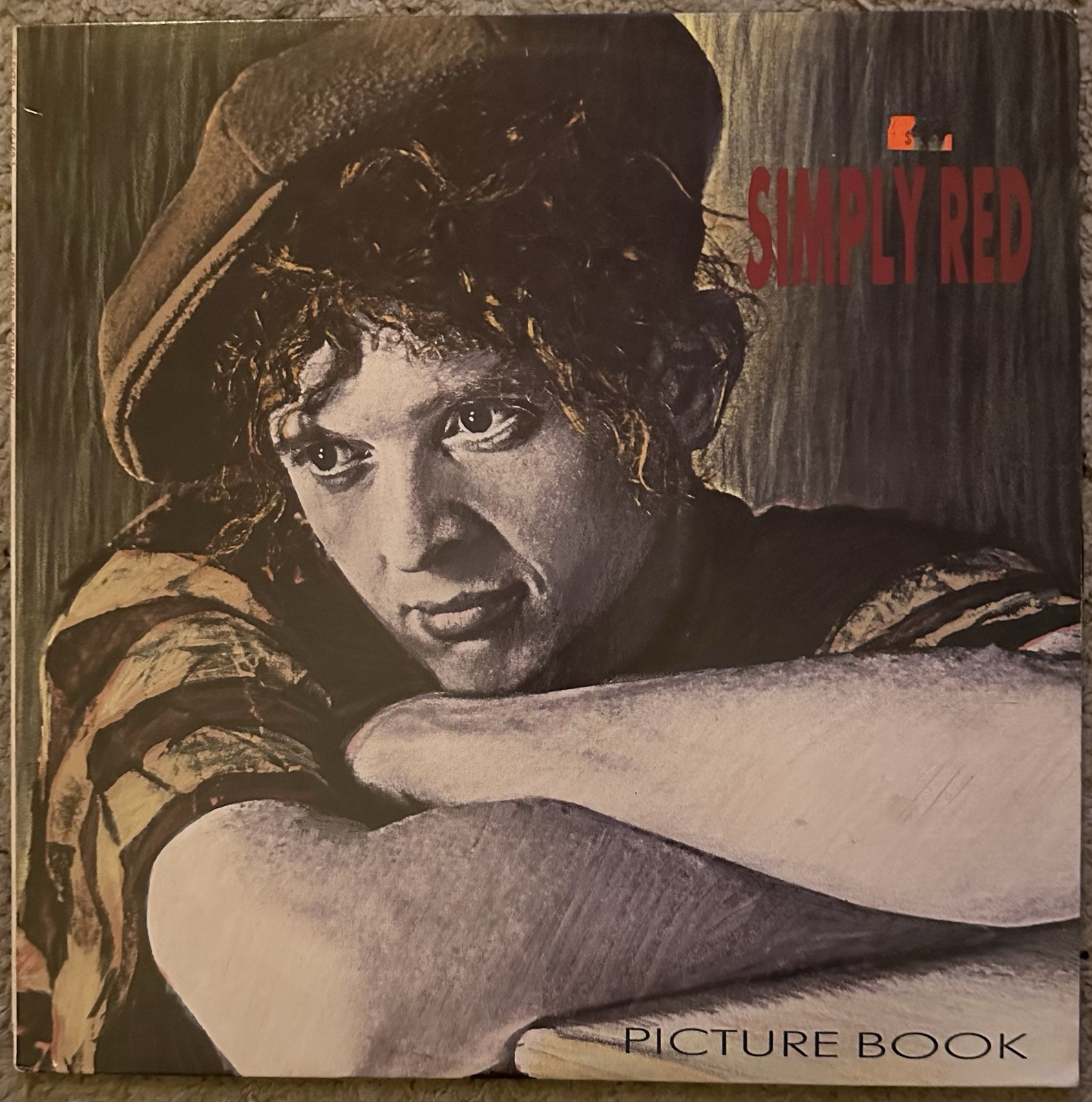 Simply Red Picture Book LP 1985 Elektra Holding Back The Years Vinyl
