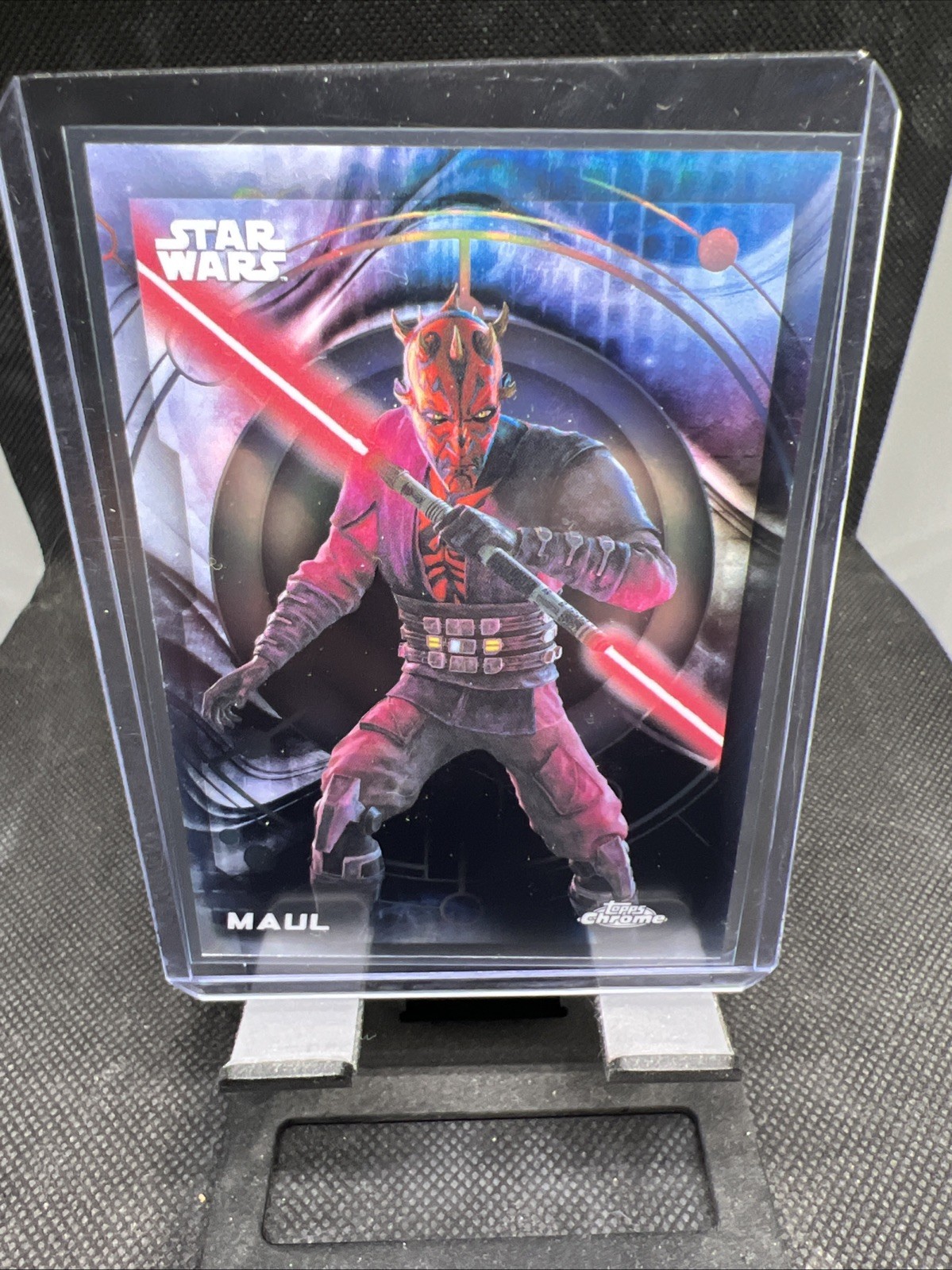 2026 Topps Chrome Star Wars Maul Refractor