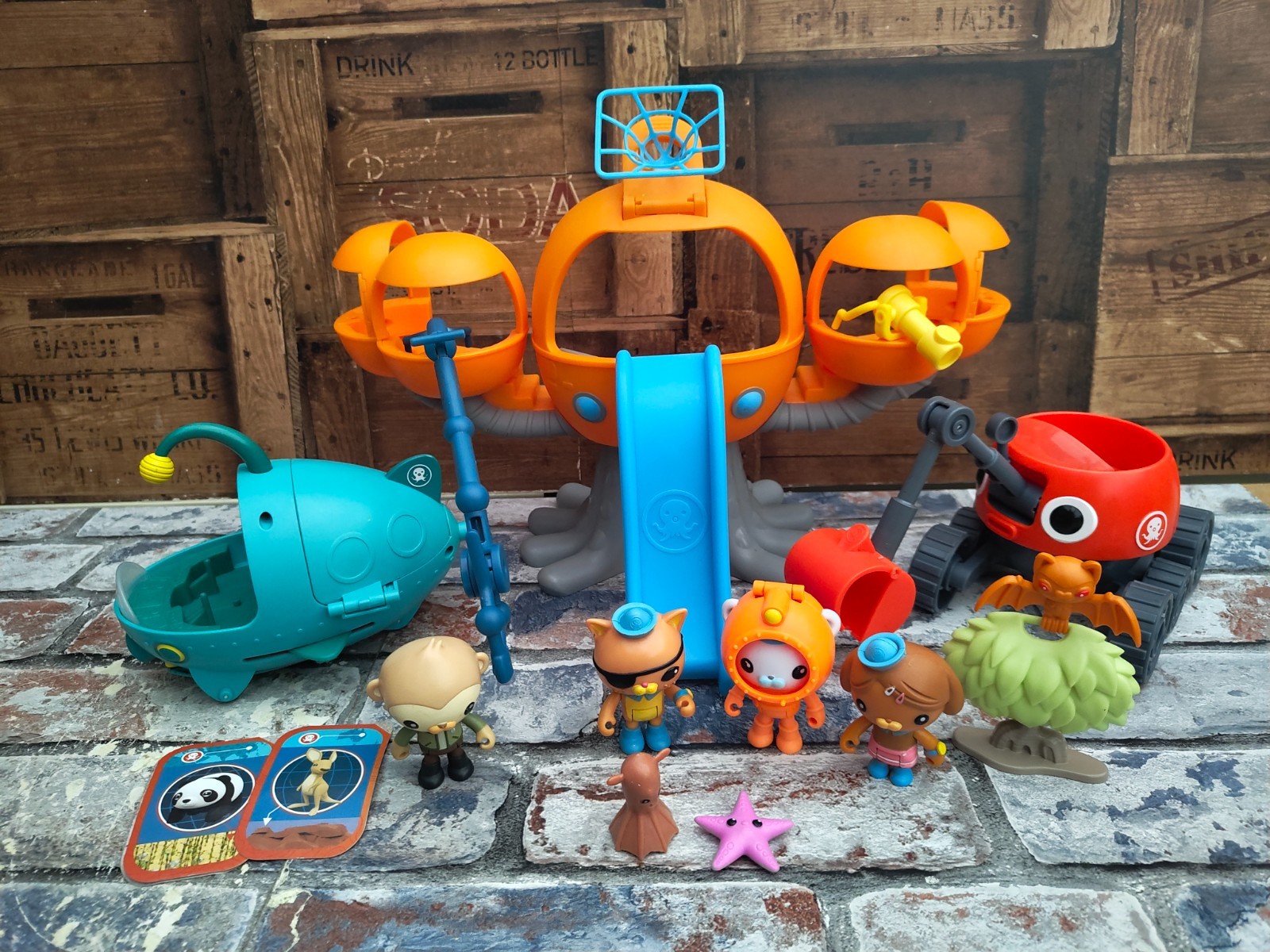 Octonauts Above & Beyond Octopod Playset Figure e Gup A e Terra Gup