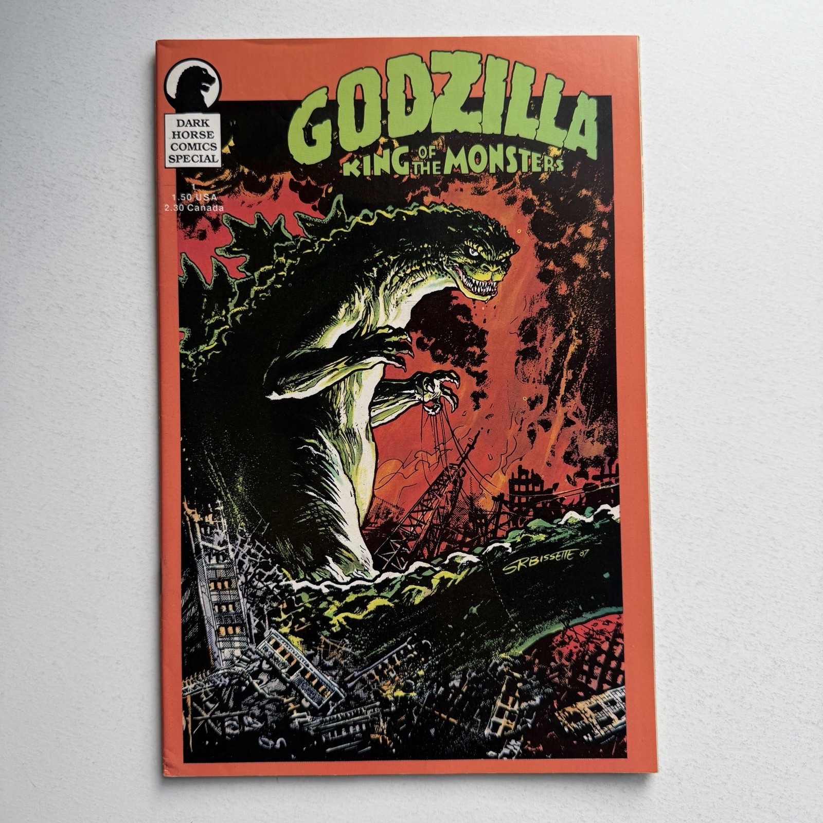 Dark Horse Comics Godzilla King of the Monsters #1 One-Shot 1987
