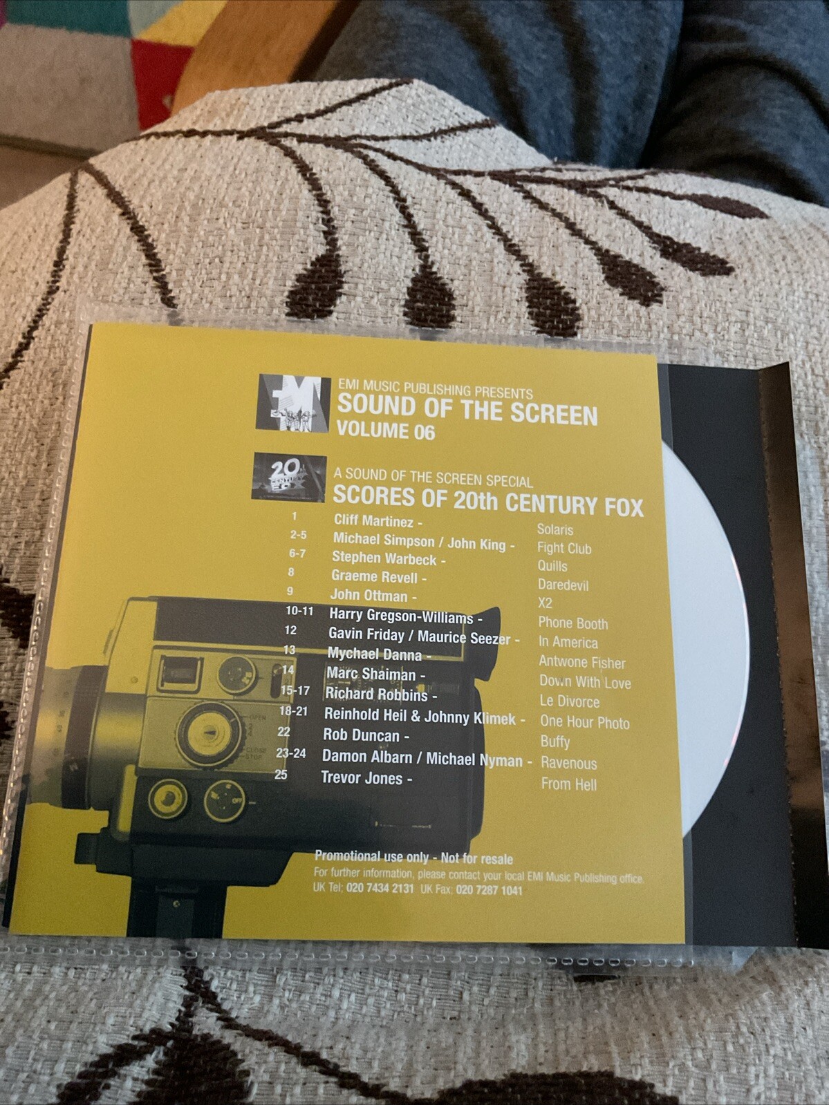 Scores Of 20th Century Fox - Original CD Album & Inserts Only 3606