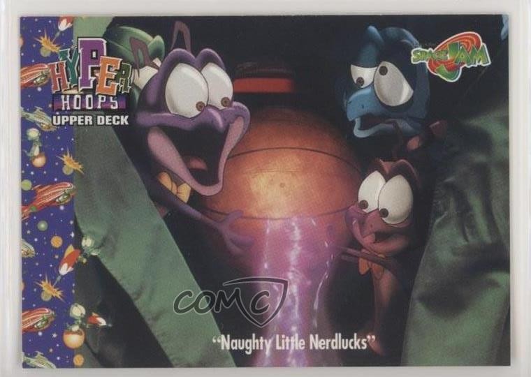 1996 Upper Deck Space Jam Hyper Hoops Naughty Like Nerdlucks #101 1q9