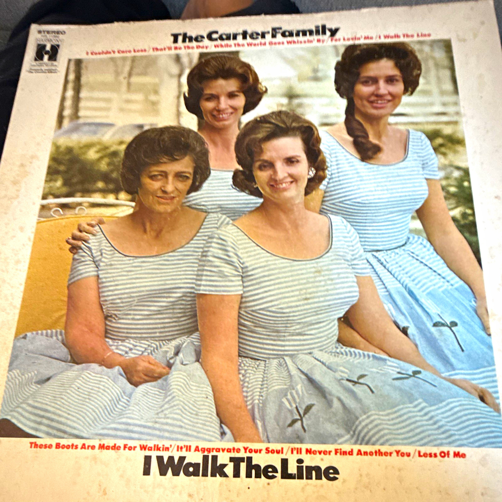 The Carter Family I Walk The Line Harmony 12" Vinyl LP Country HS 11392