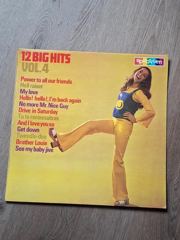 The Hit-Hikers: 12 Big Hits Vol. 4 Vinyl (LP) 1973