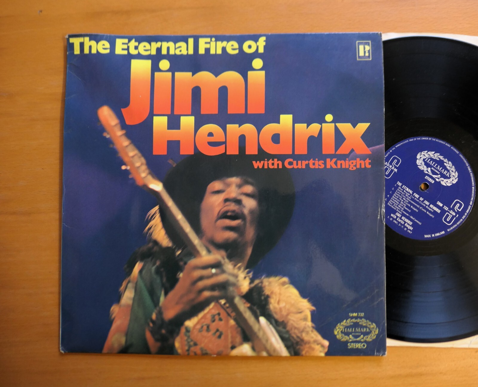 The Eternal Fire Of Jimi Hendrix Vinyl Hallmark SHM 732