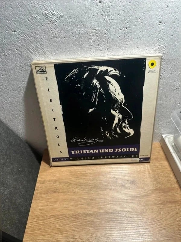Wagner Tristan und Isolde Vinyl LP – Furtwängler Electrola Oper