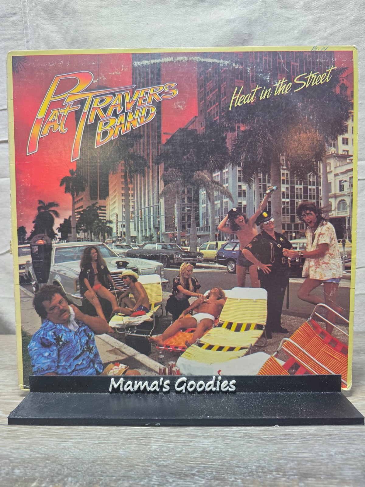 Pat Travers Band Heat in the Street 1978 Polydor PD-1-6170 LP
