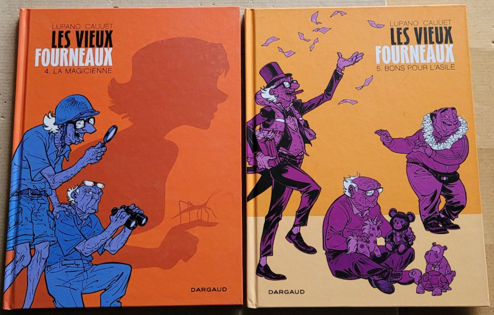 Les vieux fourneaux T 4 & T 5 LUPANO & CAUUET éd Dargaud EO