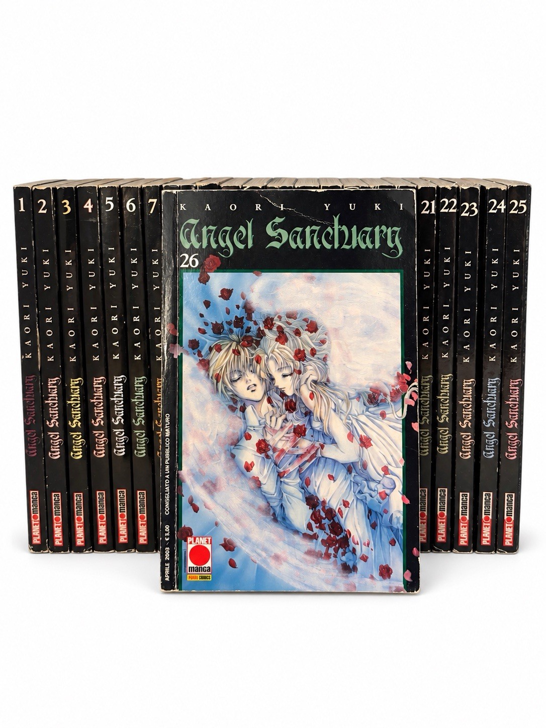 Planet Manga Angel Sanctuary lotto completo 1-26 Kaori Yuki (2003)
