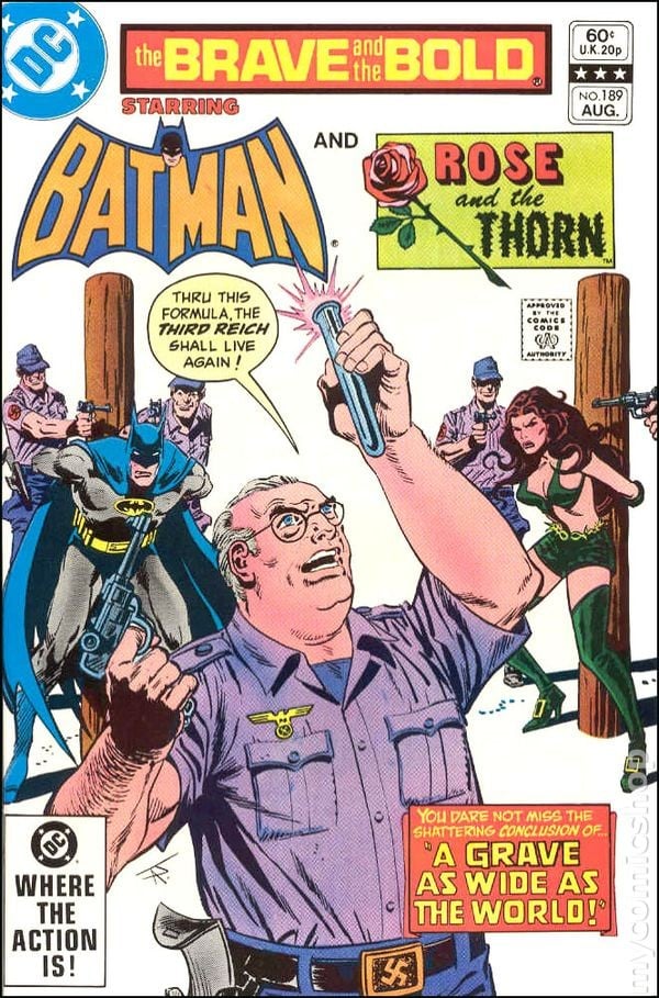 Brave and the Bold #189 FN/VF 7.0 1982 Immagine Stock