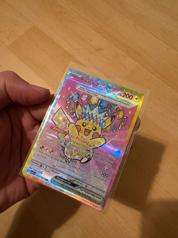 Pikachu ex Mega Dream Indonesia Pokemon