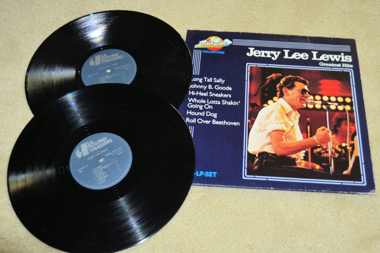 Time Wind Double Vinyl LP: Jerry Lee Lewis: Greatest Hits ROCK DLP 2-774