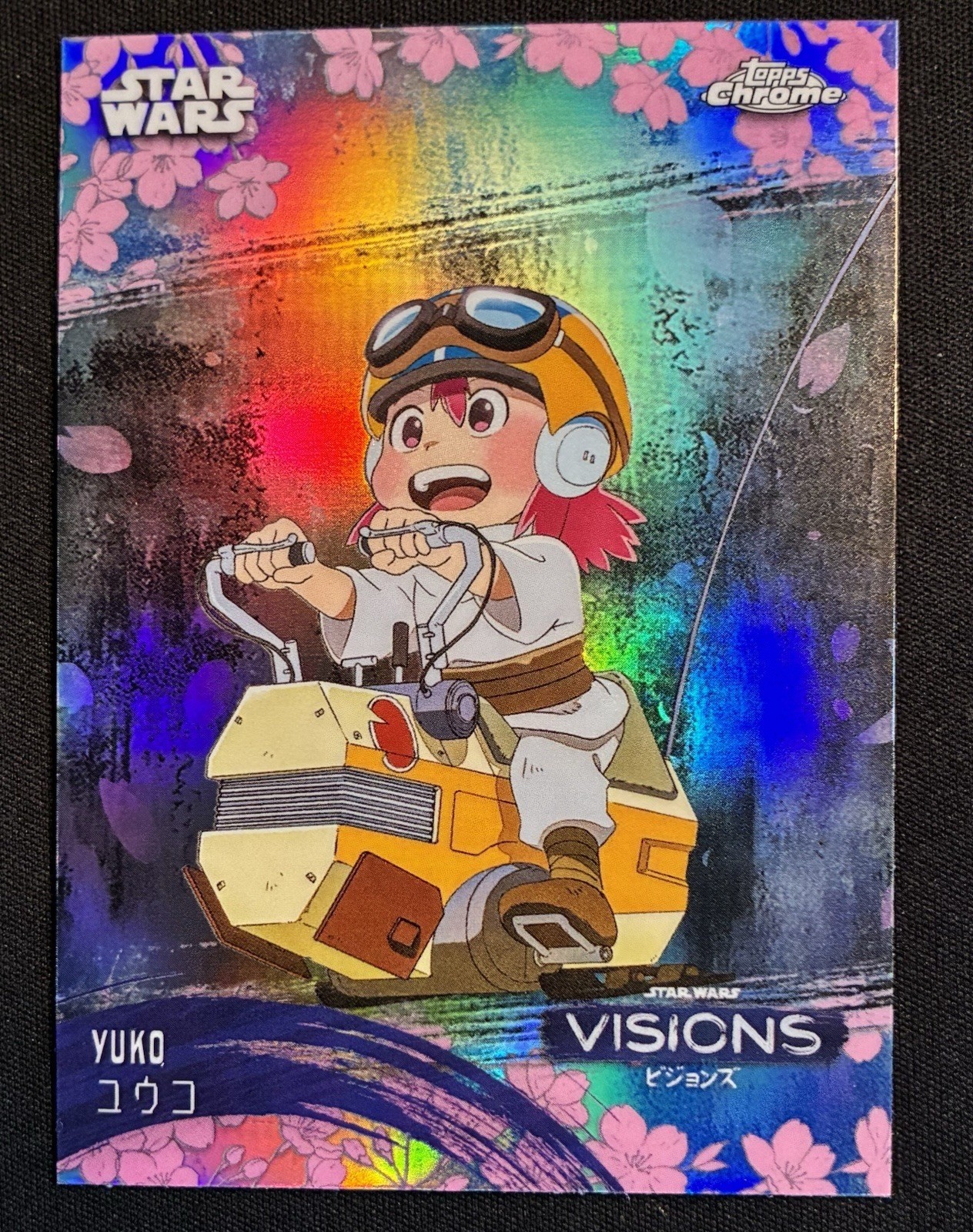 2026 Topps Chrome Star Wars VISIONS Anime Insert YUKO #V3-YUKO