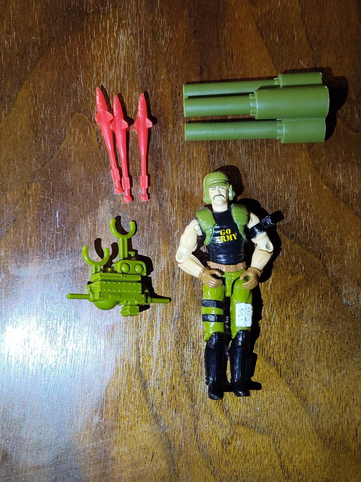 Modellino GI Joe ARAH Backblast, Hasbro 1989, usato in ottime condizioni/quasi completo