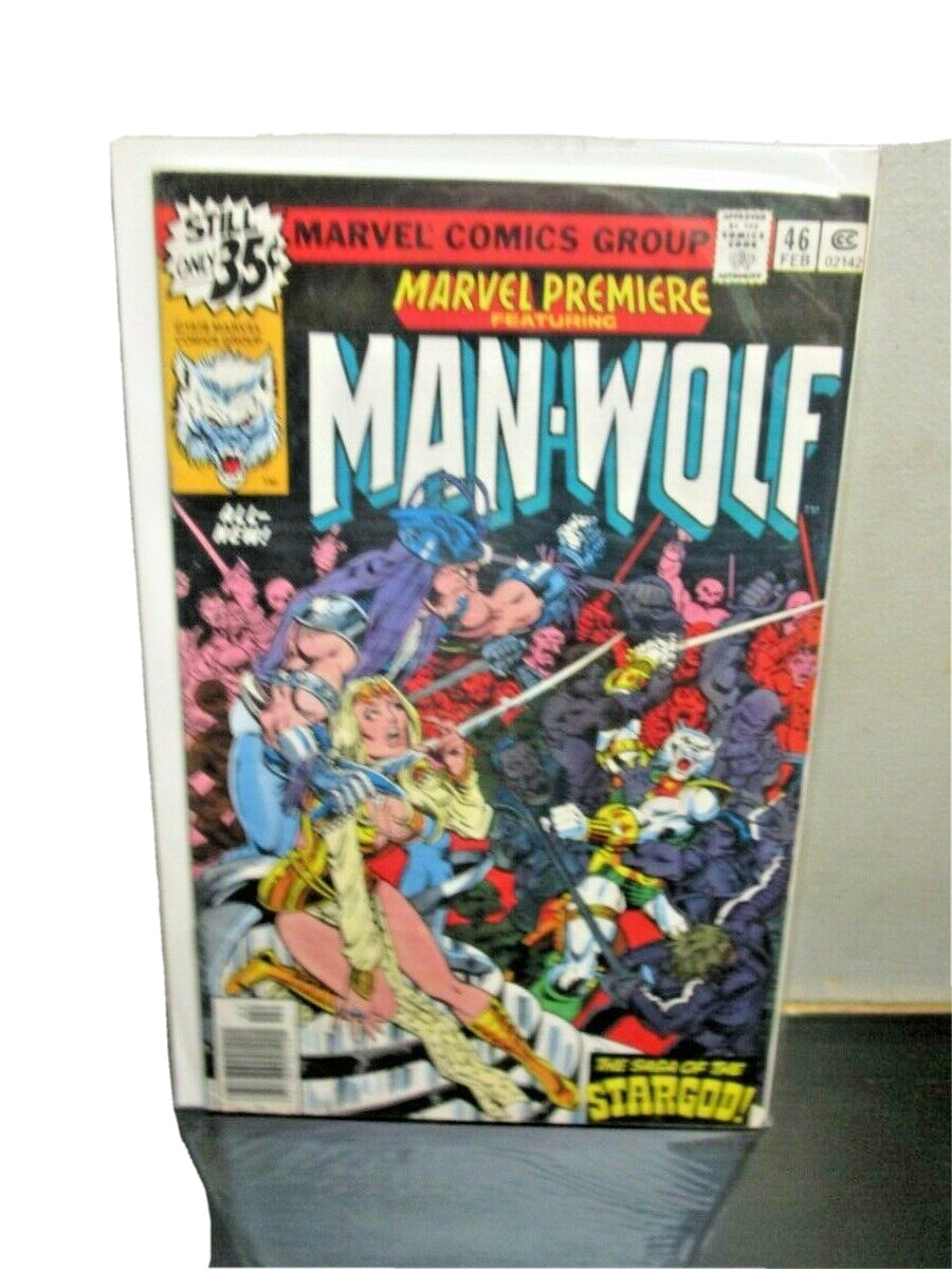 Marvel Premiere #46 Man-Wolf Marvel Comics George Perez 1979 imballato