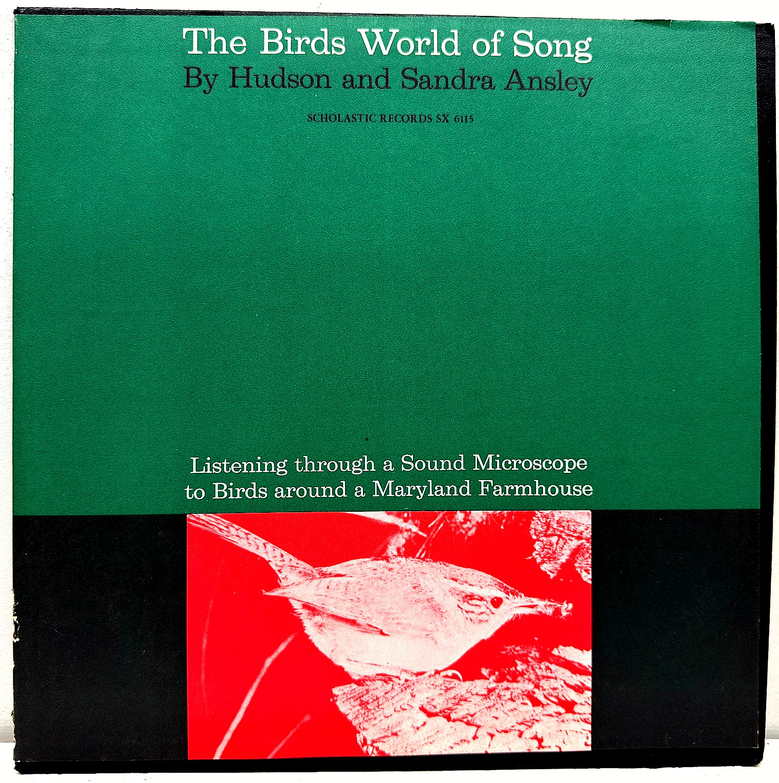 The Birds World of Song 1961 Vinyl Scholastic Records SX 6115 Folkways VG+