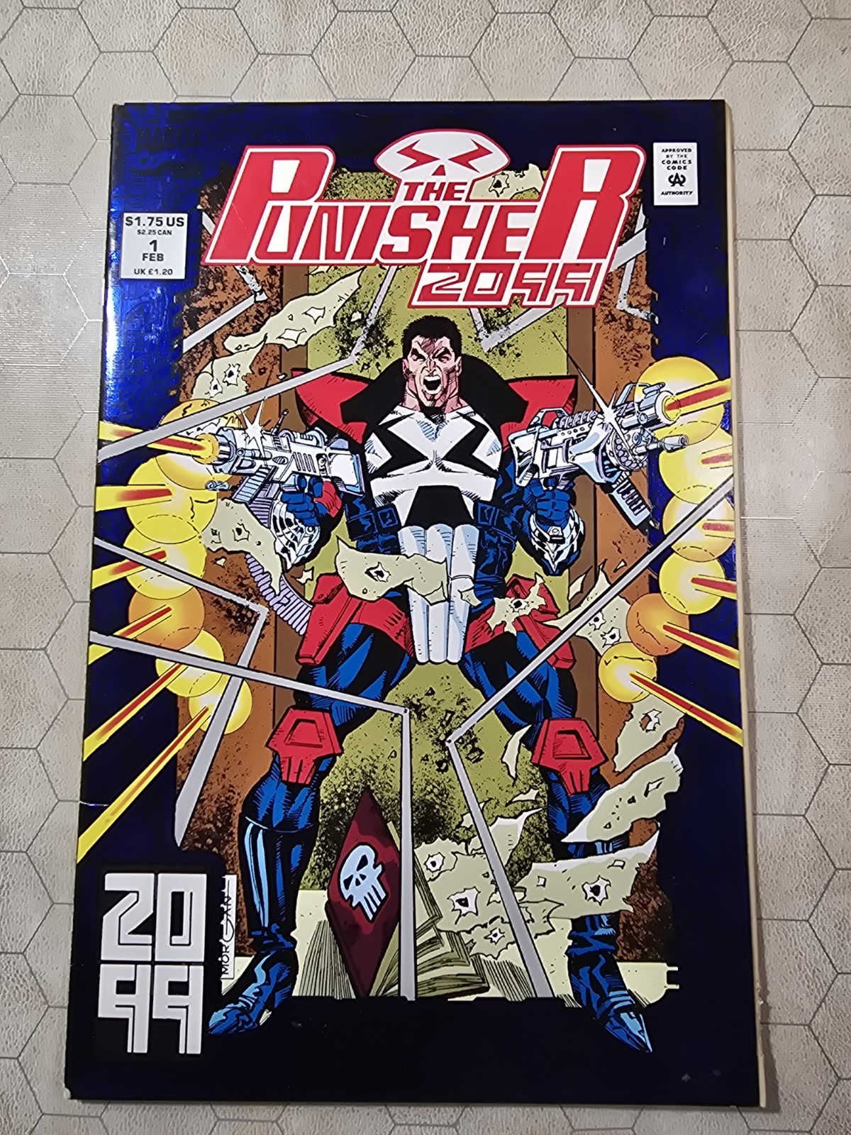 Marvel Comics Il Punitore 2099 Fumetto Febbraio 1993 Numero #1