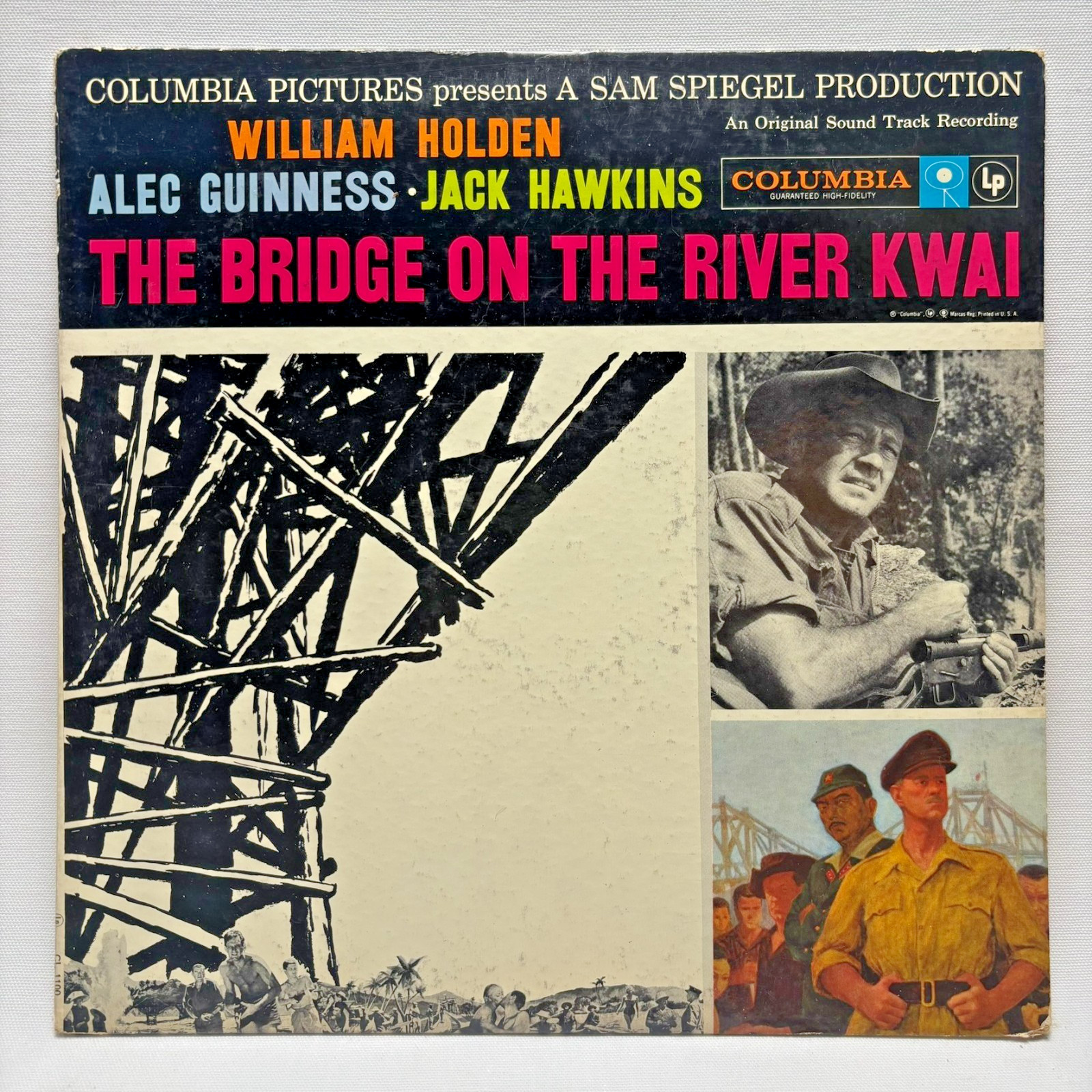 The Bridge on the River Kwai (Soundtrack) / Malcolm Arnold - 1958 Vinyl LP - VG+