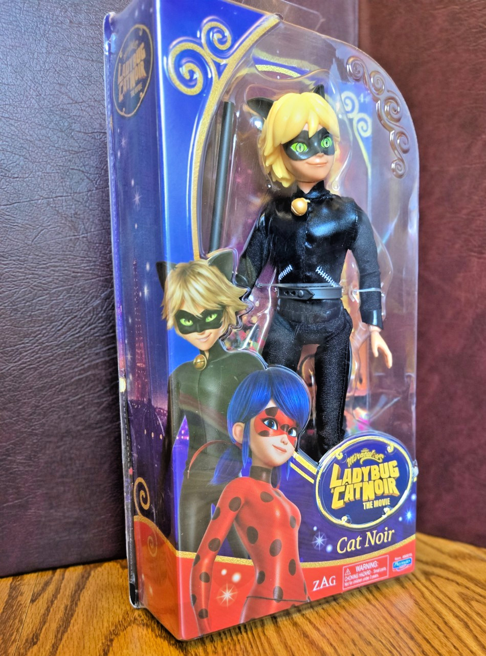 Miraculous Ladybug & Catnoir il film Catnoir bambola d'azione 11"