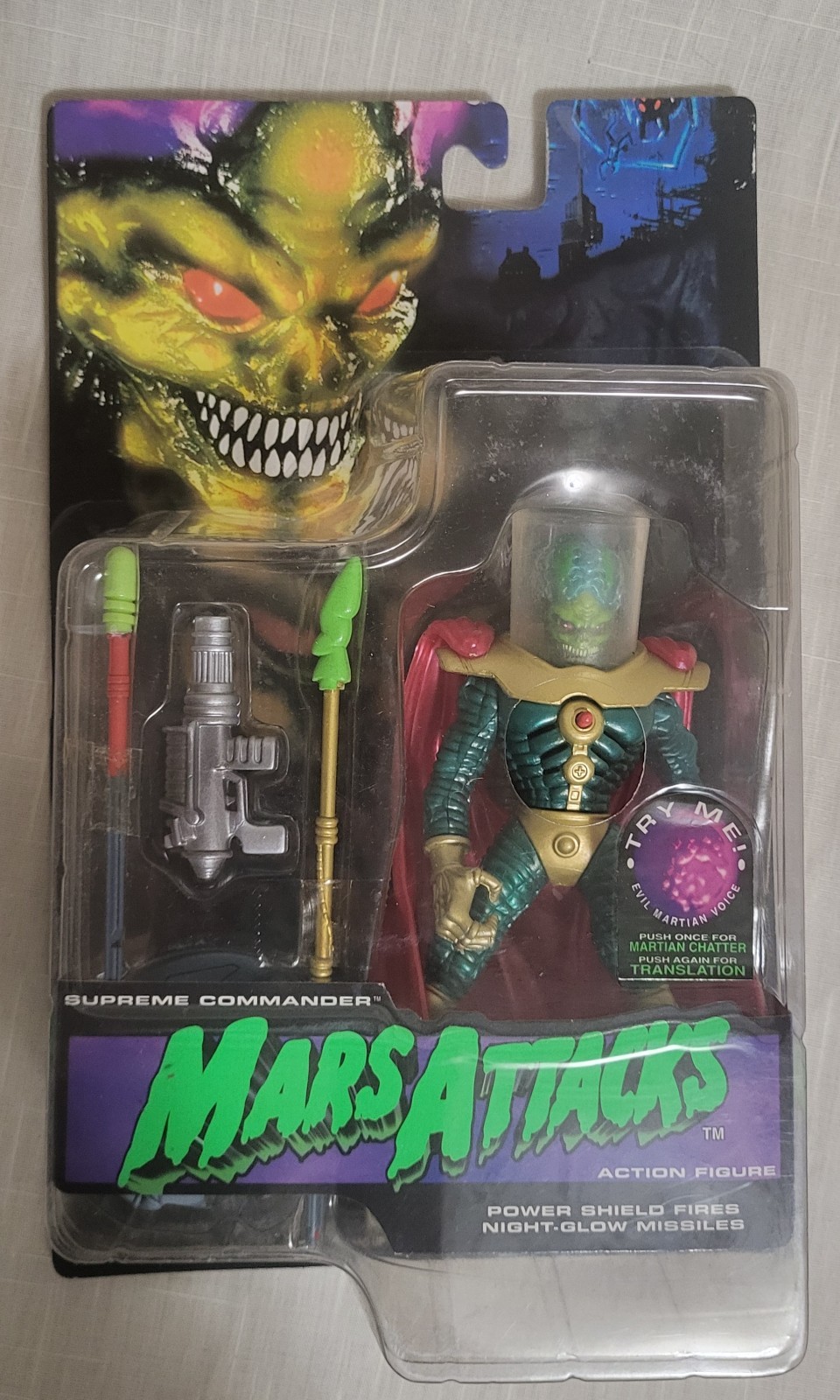 Modellino Mars Attacks SUPREME COMMANDER 1996 #56