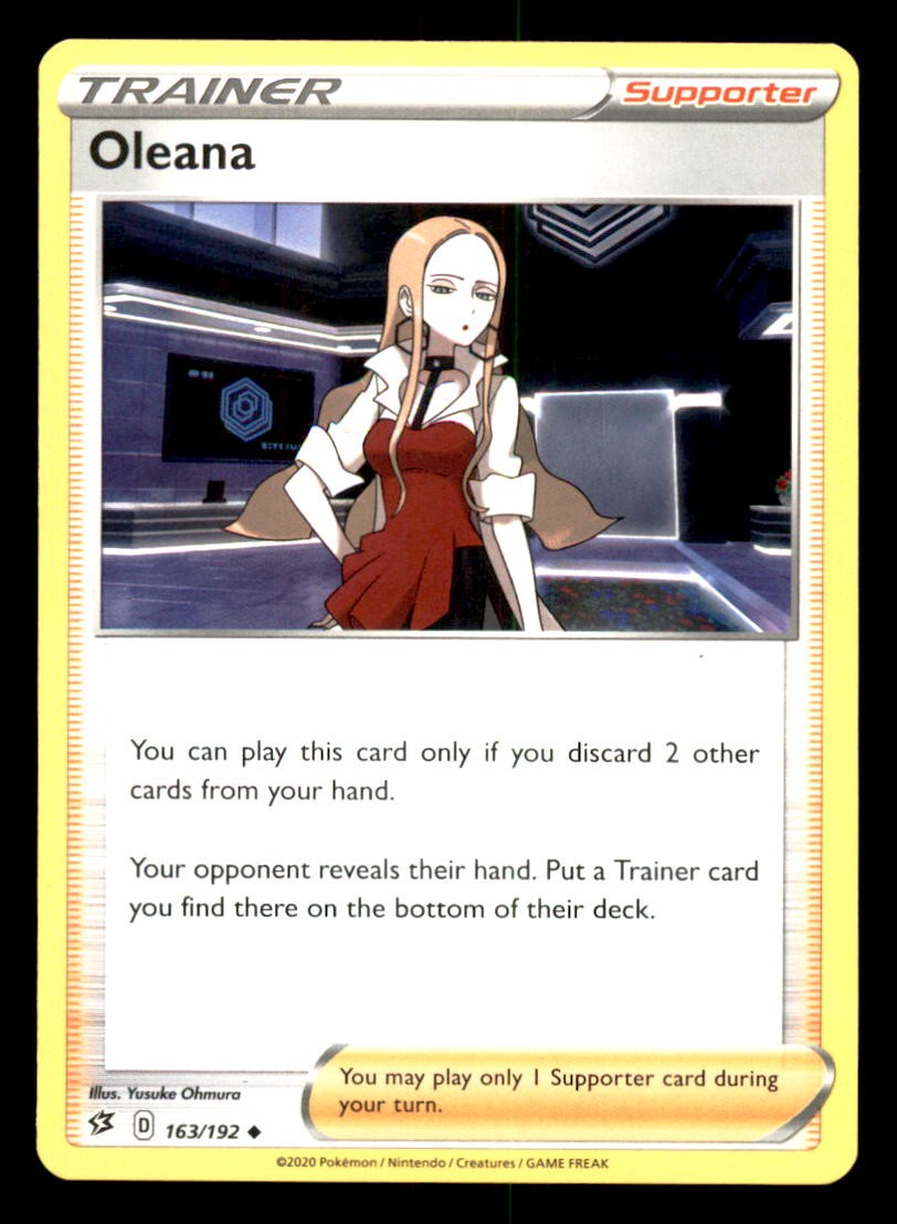 OLEANA 163/192 POKEMON REBEL CLASH LP