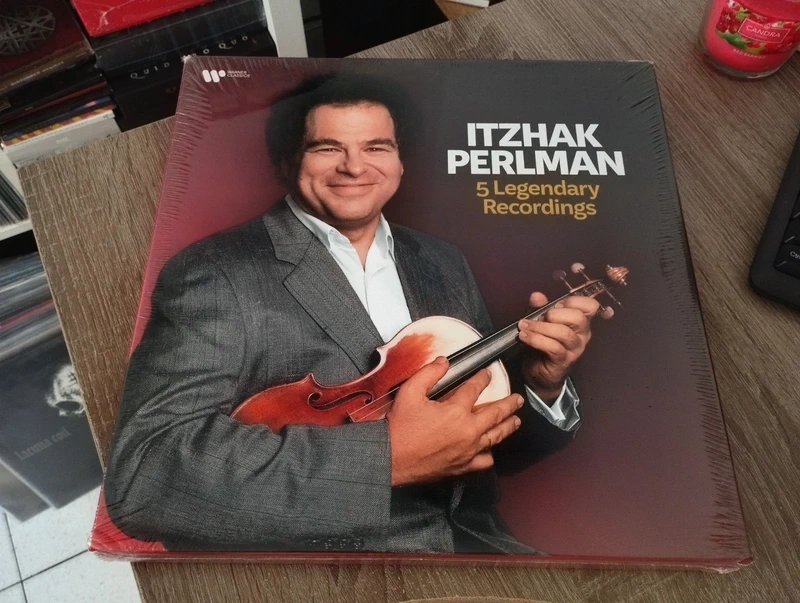 Itzhak Perlman Coffret 5 vinyles The Legendary Recordings