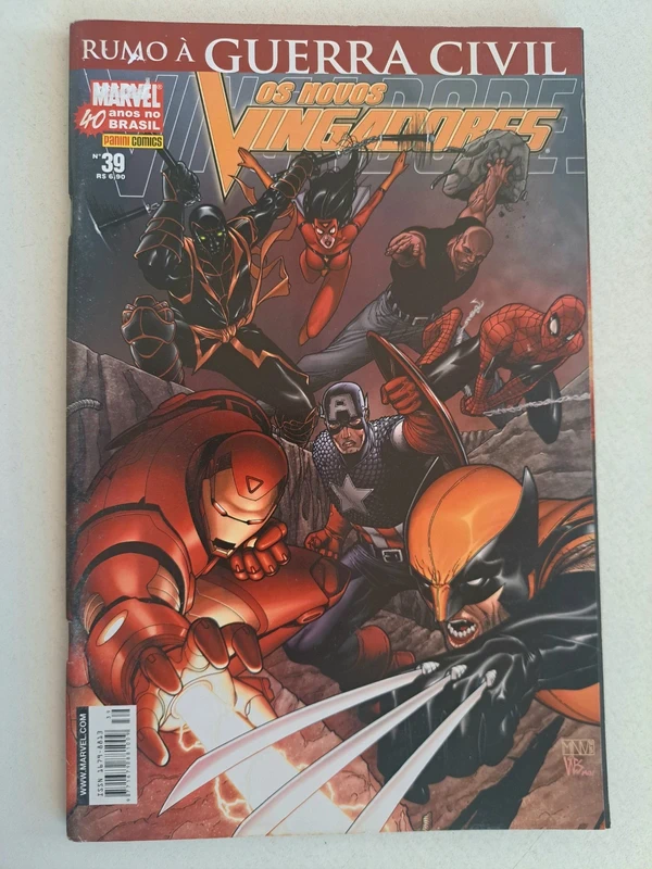Os Novos Vingadores Rumo à Guerra Civil vol. 39