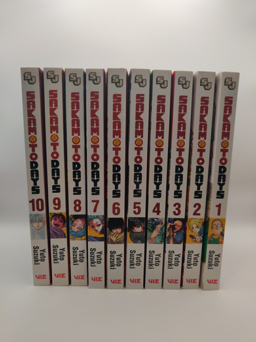SAKAMOTO DAYS manga inglese vol. 1-10 - Yuto Suzuki