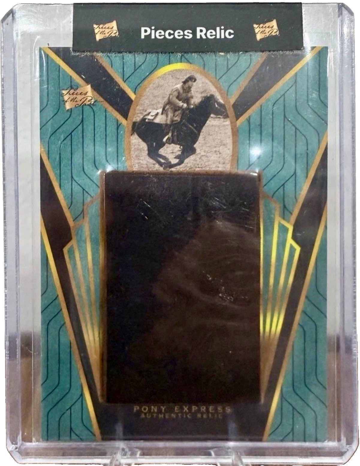 2023 Pezzi Del Passato One Time Series Pony Express Western Horse Sella Reliquia