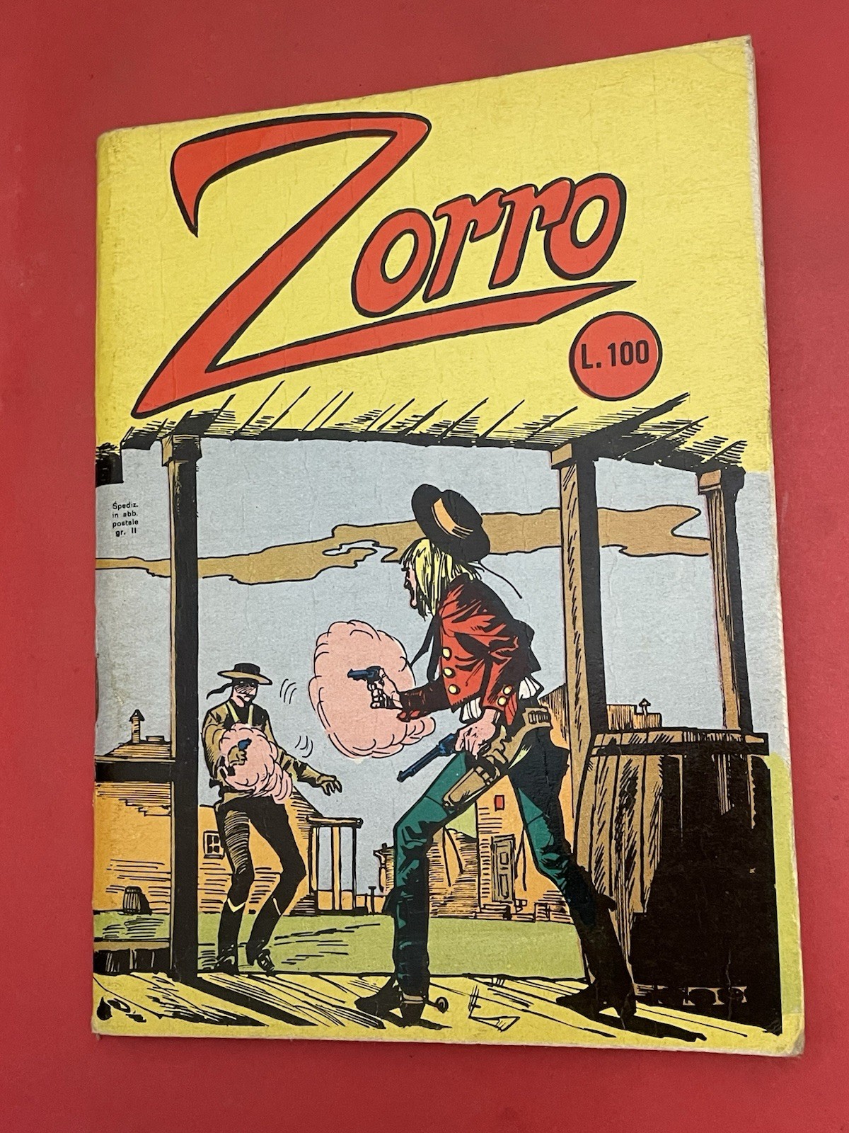 La Frusta di Zorro 1969 n.3 originale quasi ottimo