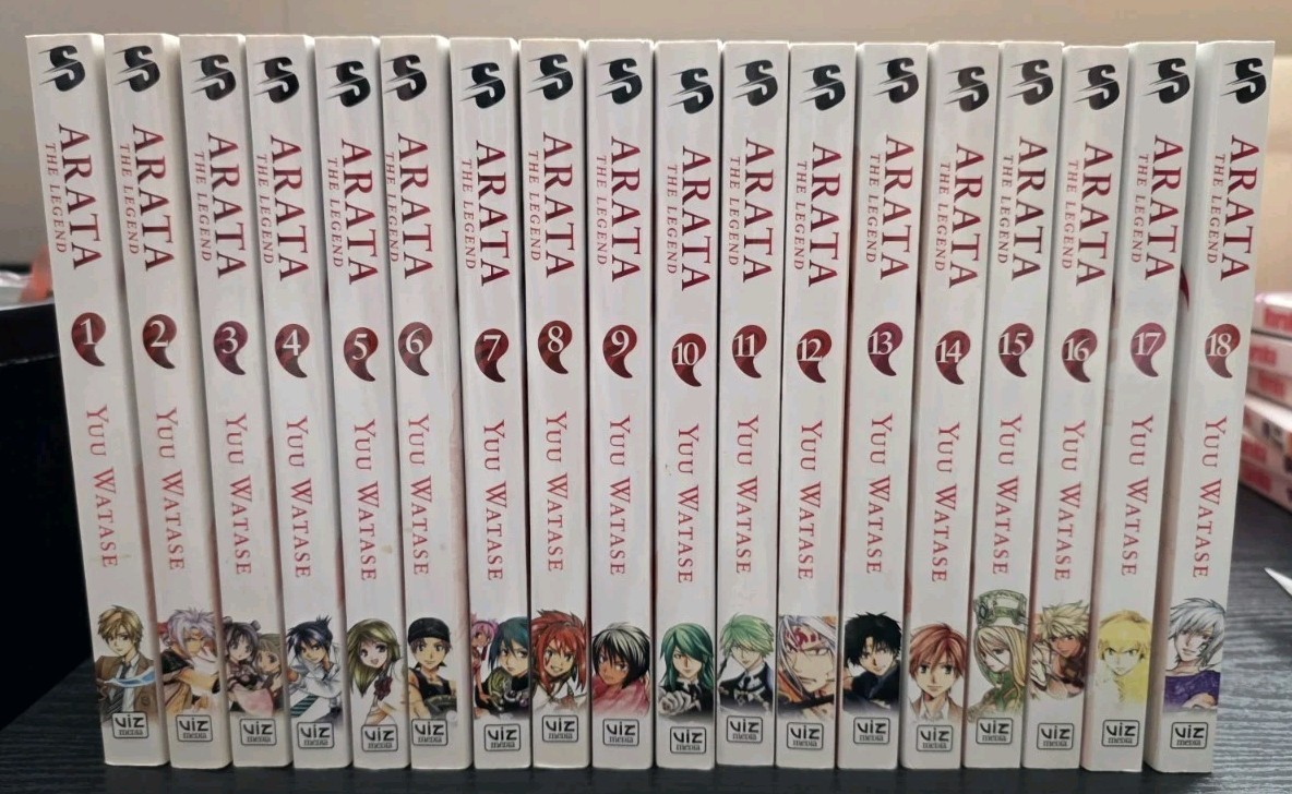 Manga Arata The Legend Vol 1-18 English Volumes Yuu Watase