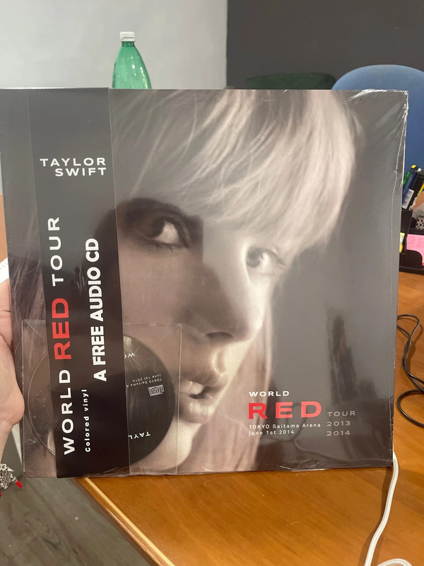 Taylor Swift lp world red tour