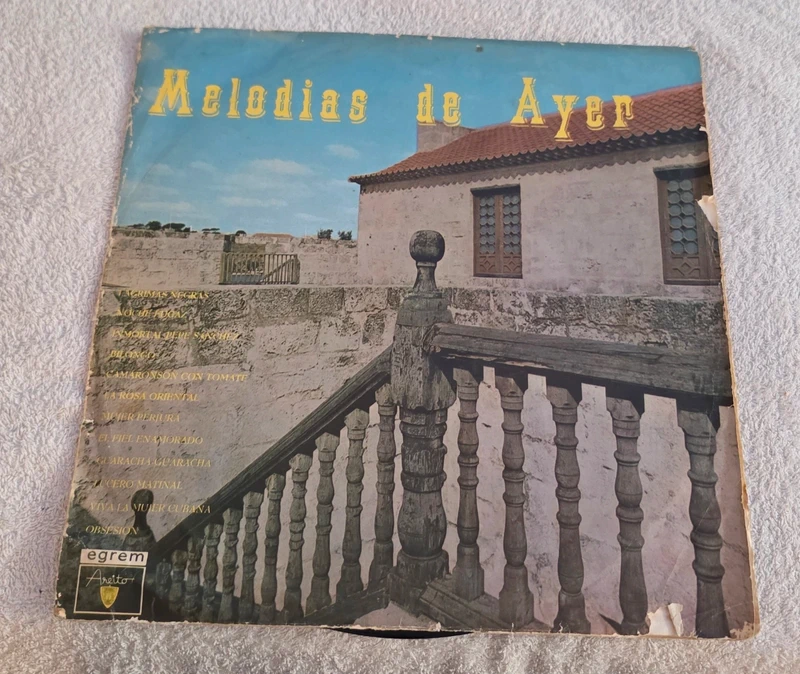 Disco Vinil Melodias de ayer