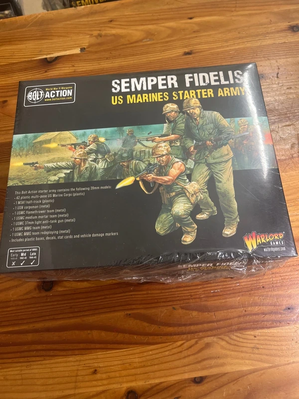 kit de démarrage Semper Fidelis : US Marines Starter Army
