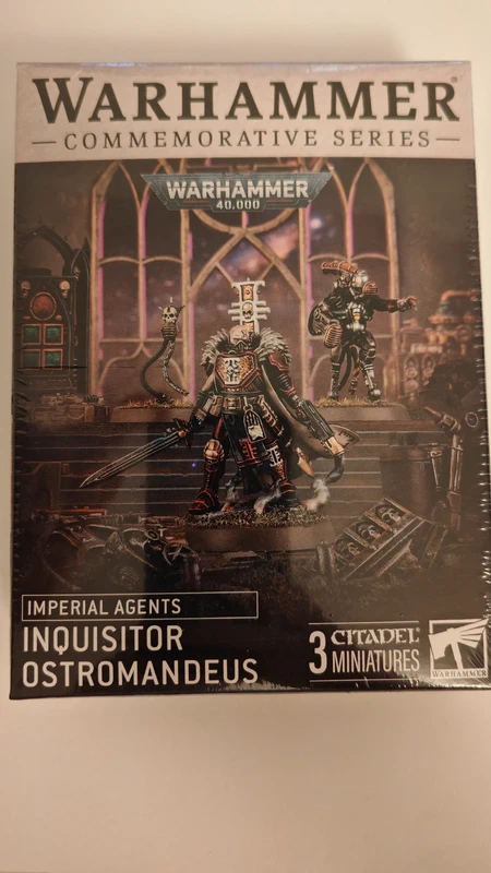 Warhammer 40k - Inquisitor Ostromandeus scellé (Warhammer+ Exclusif)