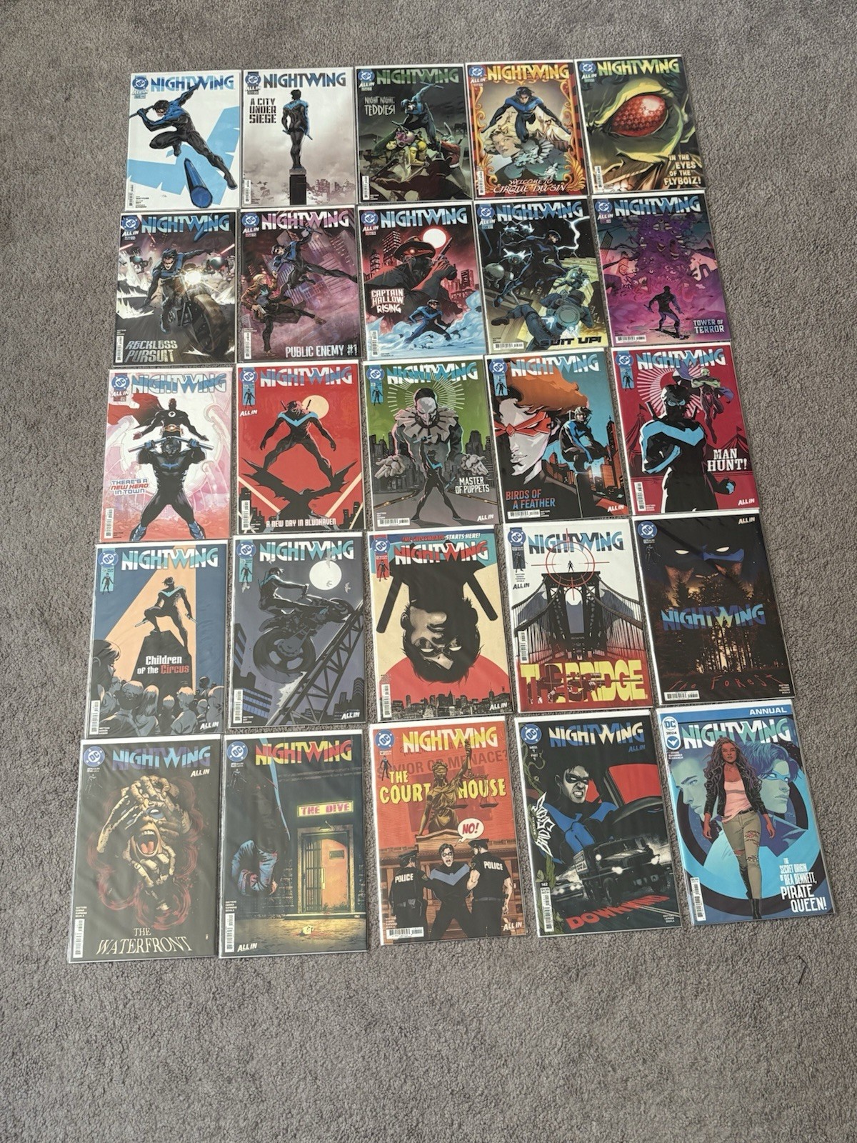 DC Nightwing 2016 119 - 142 + Annual 2024 Watters 25-Issue Comic Lot