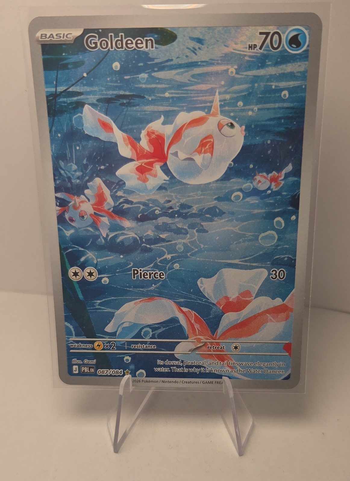 Goldeen 087/084 Me05: Pitch Black Holo