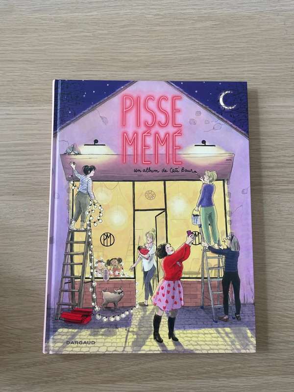 Roman graphique - Pisse Mémé de Cati Baur