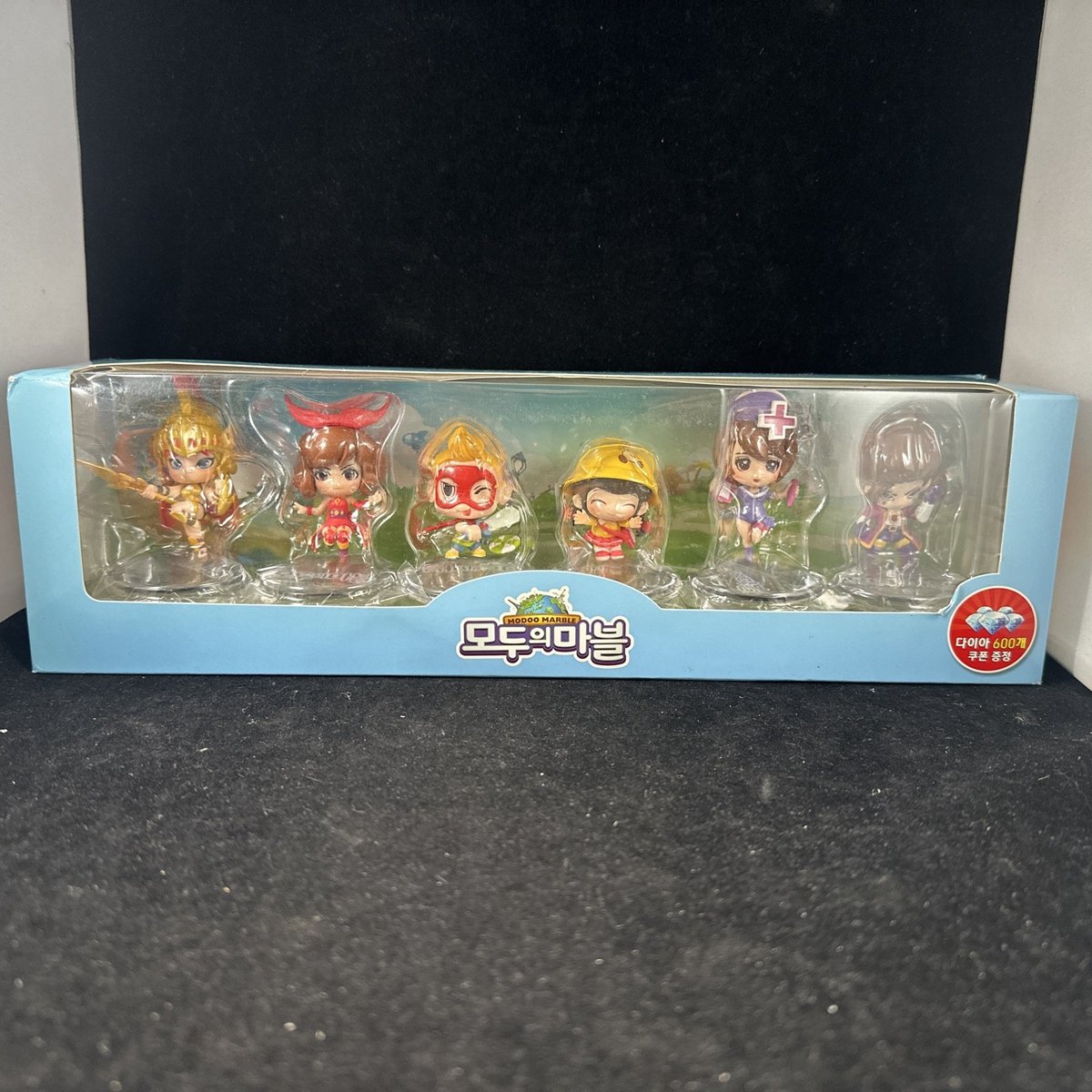 Netmarble Set Mini Marmo di Tutti. Set sei figure in marmo Modoo