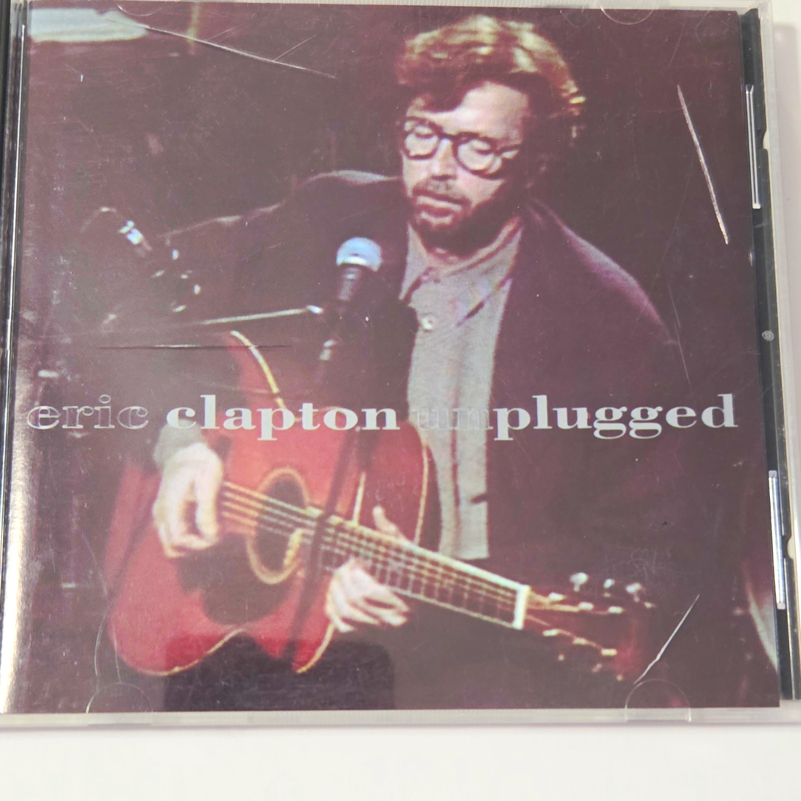 Eric Clapton Unplugged CD 1992 Reprise Records W2 45024 Rock Album