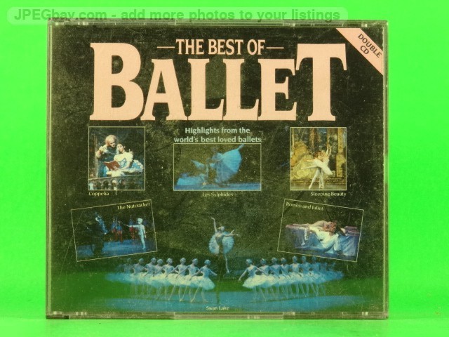 VARIOUS ARTISTS THE BEST OF BALLET (2 x CD) (Z112) 20+ Track CD Album including 