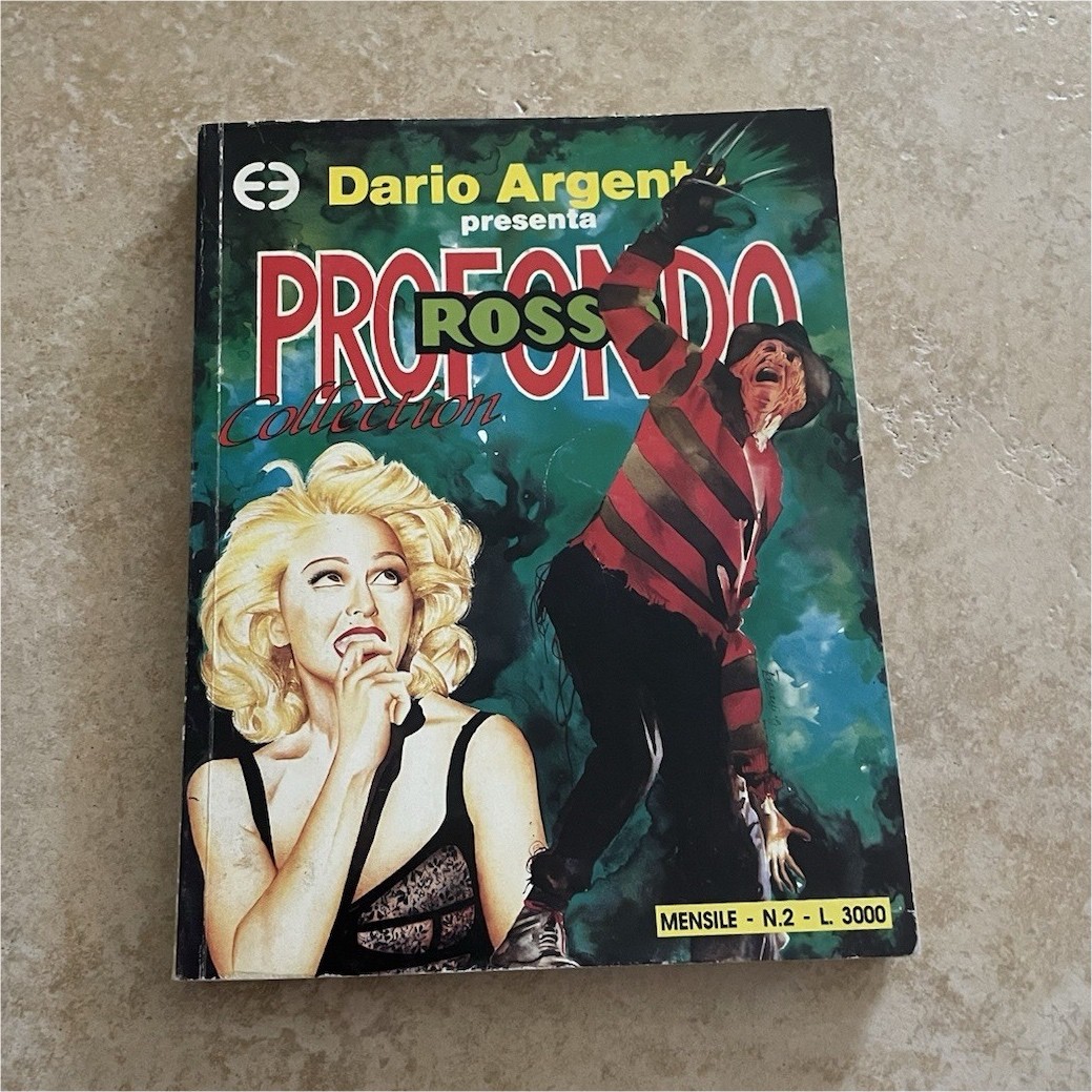 Dario Argento Profondo Rosso Collection Mensile n. 2 Fumetto Italiano