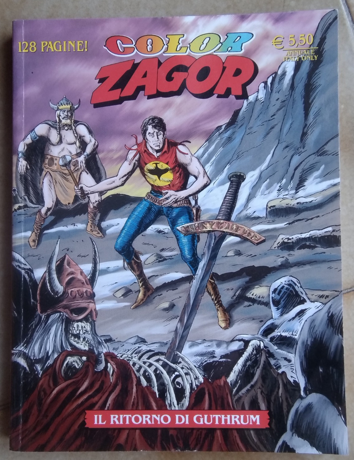 Color Zagor n. 2 - Il ritorno di Guthrum -SBE - 2014 -Storia a colori
