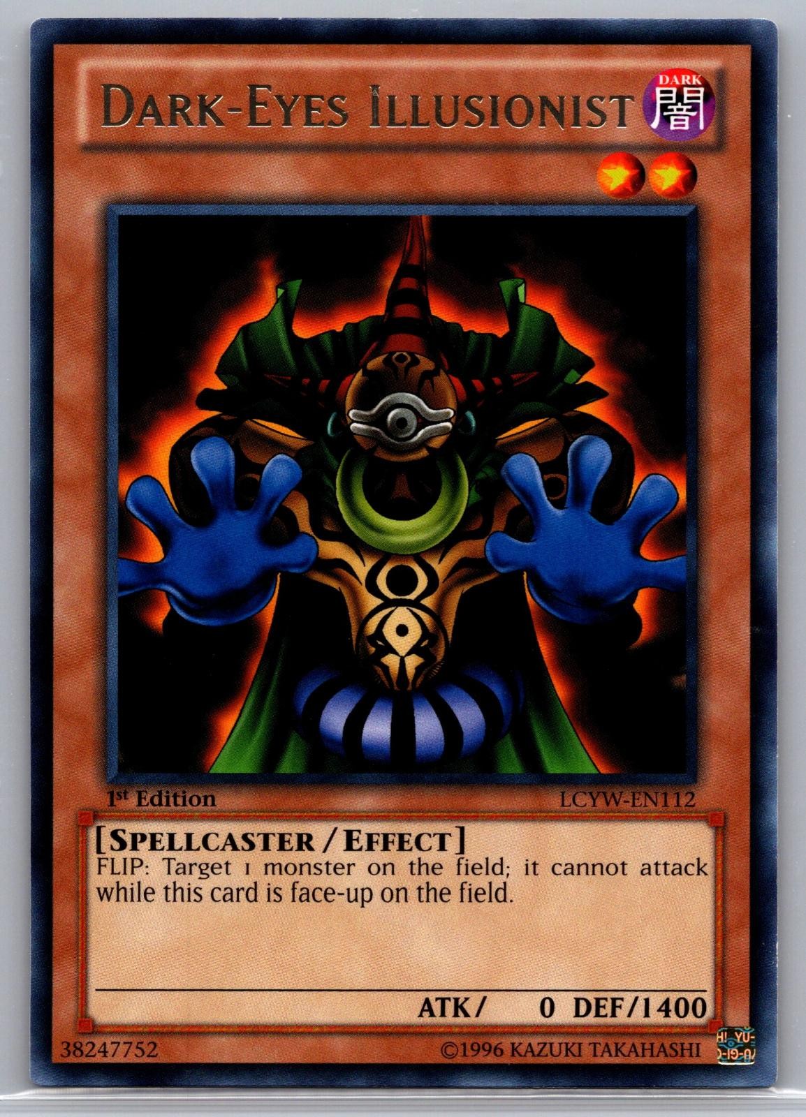 Dark-Eyes Illusionist LCYW-EN112 Yu-Gi-Oh 1a Edizione NM