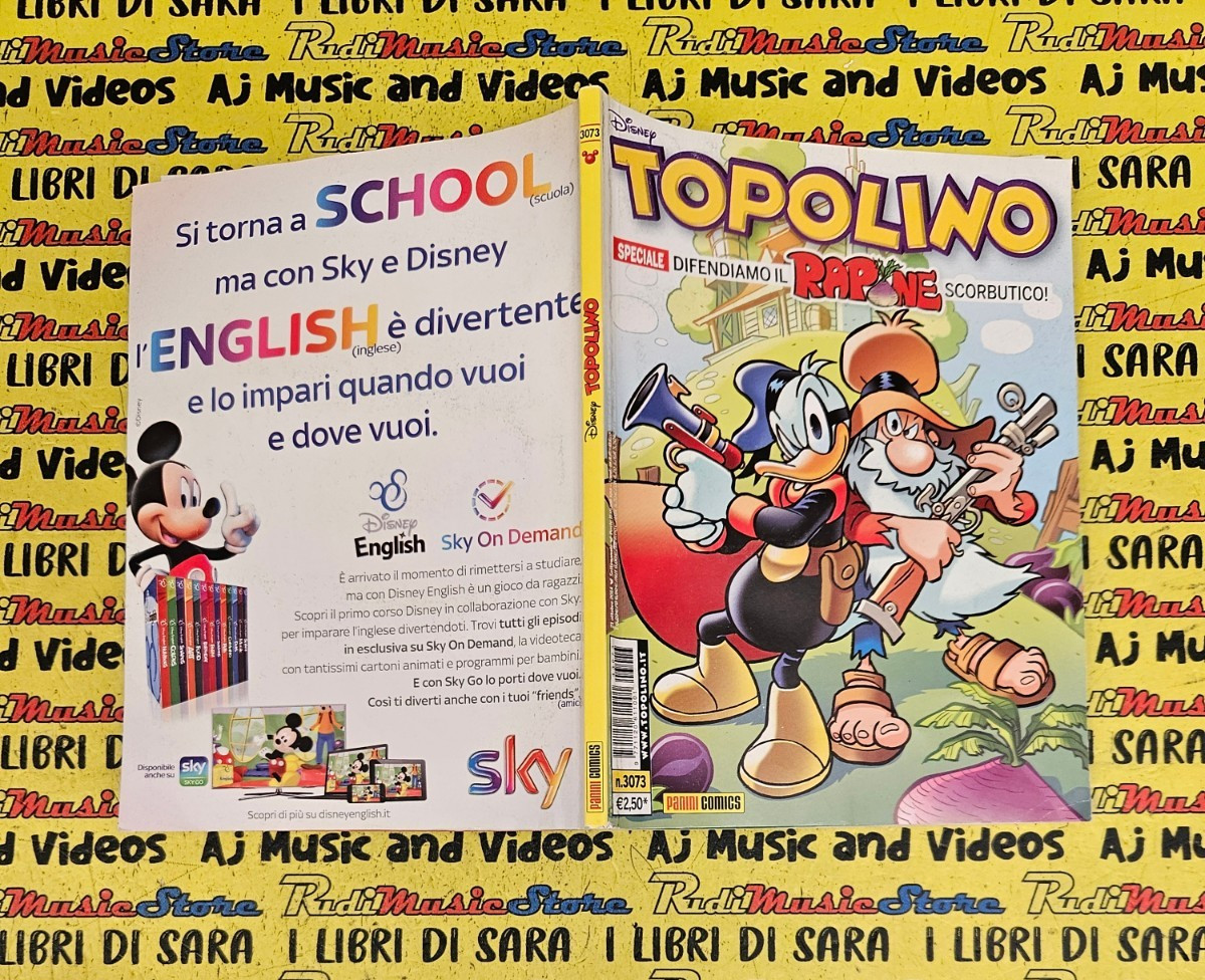 COMICS Fumetto TOPOLINO n.3073 21 ottobre 2014 WALT DISNEY  panini comics