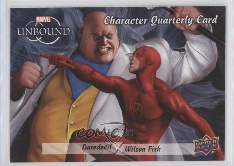 Upper Deck 2022 Marvel Unbound 562/999 vs Wilson Fisk Daredevil #BP-1 0dd6