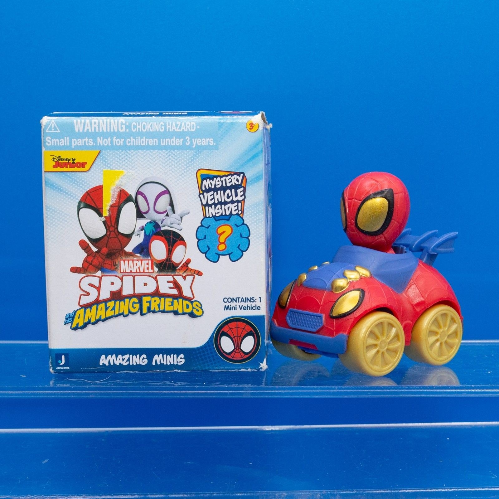 Marvel Spidey Amazing Mini Spidey Web-Crawler Mini Veicolo Jazwares